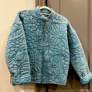 Unique Cotton quilted bomber jacket